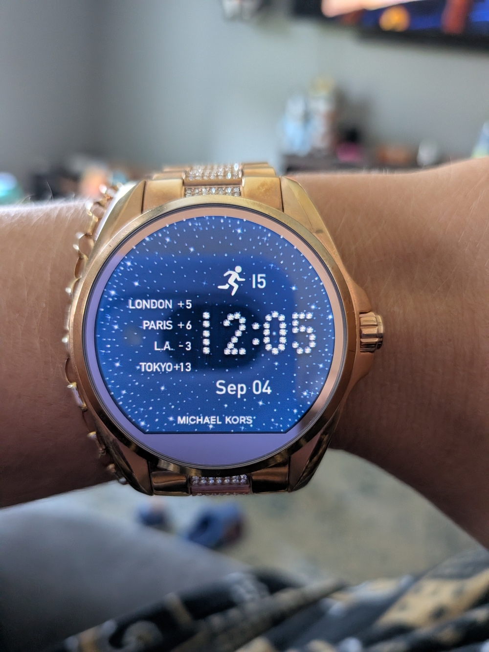 Michael Kors Rose Gold Smartwatch - Rose Gold
